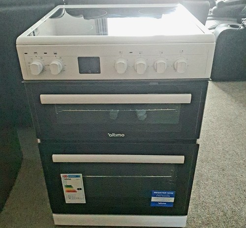 White altimo electric cooker - electric,