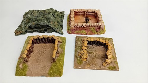 Terrain wargame painted - wargame,