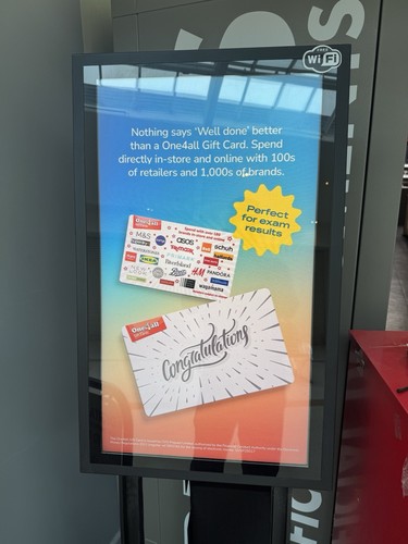 Greggs display screen and - ex,