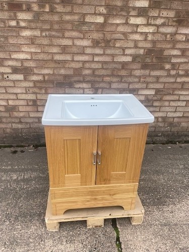 Display fradley unit oak - ex,