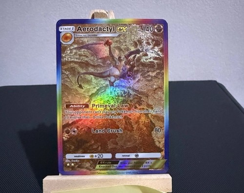 Aerodactyl display art tcg - ex,