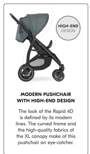 Hauck rapid stroller jungle - rapid,