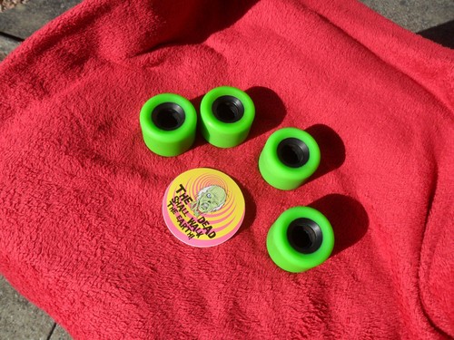 Skateboard wheels display - skateboard,